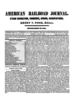 American Railroad Journal August 6, 1853