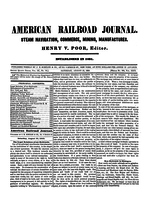 American Railroad Journal August 20, 1853