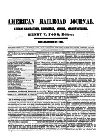 American Railroad Journal September 10, 1853