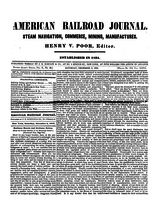 American Railroad Journal December 2, 1854