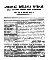 American Railroad Journal March 3, 1855