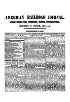 American Railroad Journal May 5, 1855