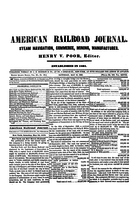 American Railroad Journal May 19, 1855
