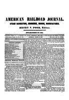 American Railroad Journal August 18, 1855