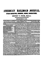 American Railroad Journal September 27, 1856