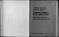   Annual report on transport statistics in the United States for the year ended 1978