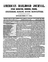 American Railroad Journal January 25, 1868