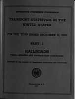 Transport Statistics in the United States for the Year Ending 1956