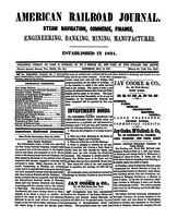 American Railroad Journal May 24, 1873
