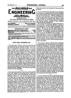 Railroad and Engineering Journal November 1888