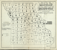 A View of the Aggregate Population of the several Counties in Missouri