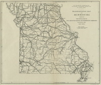 Transportation Map of Missouri