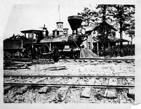 US Military Railroad Locomotive 56