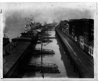 Riverfront Old Pix Levee Flood 1903