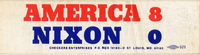 America 8, Nixon 0 Bumper Sticker