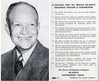 10 Reasons to Re-Elect Eisenhower