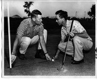 Don Overall with Bob Green