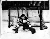 Boston Bruins Goalie "Tiny" Thompson