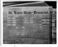 Cover of Globe-Democrat Newspaper