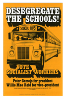 Desegregate The Schools! Poster