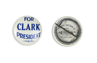 Champ Clark for President Button