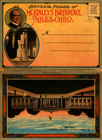 "Souvenir Folder of McKinley's Birthplace, Niles, Ohio." Postcards