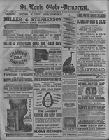 St. Louis Globe-Democrat September 9, 1883