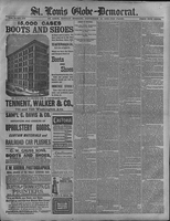 St. Louis Globe-Democrat September 10, 1883