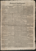 National Intelligencer January 30, 1821