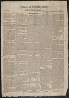 National Intelligencer January 25, 1821