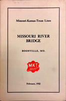 Missouri River Bridge, Booneville, Missouri 1932.