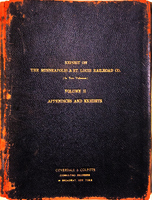 Minneapolis & St. Louis Railroad Company Report, Volume II, by Coverdale and Colpitts, 1924.