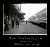 Super Chief at La Junta