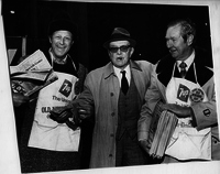 Old Newsboys Day 1977-Musial, Schoendienst and Busch