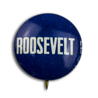 Roosevelt Blue Button