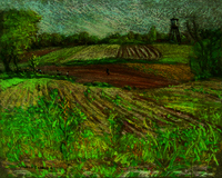 Field with Farmers