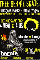 Bernie Sanders Skate Flier 