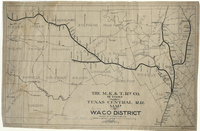 Map of Waco District