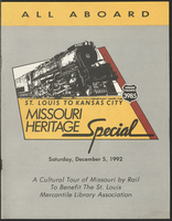 All Aboard! St. Louis to Kansas City Missouri Heritage Special