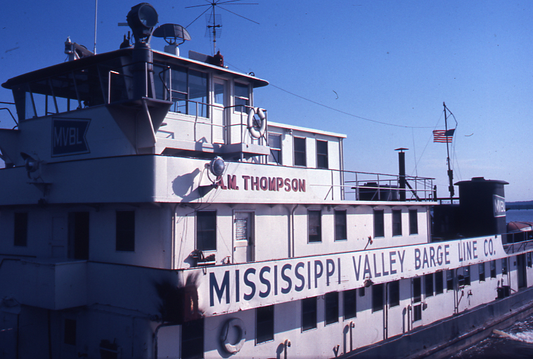 Towboat A.M. Thompson Mississippi Valley Barge Lines