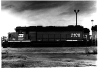 McCook, NE Burlington Northern Railroad, #2108