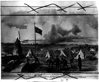 Civil War Depiction of Cape Girardeau, MO