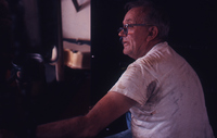 Worker Inside of Towboat