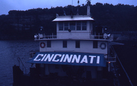 Towboat Cincinnati at Dusk