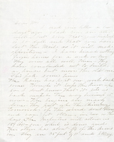 Letter from Captain Enos B. Moore to His brother on the Building of a New Boat