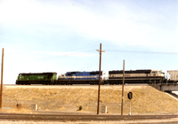 Grand Island, NE Burlington Northern Railroad, BN #2063, #9644, EMD #9048