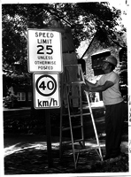 Metric Speed Signs, Clayton, MO