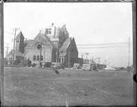Photograph of the Second Presbyterian Church Progress