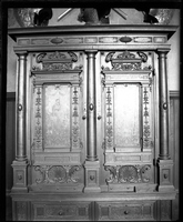 Photograph of a Carved Decorative Armoire