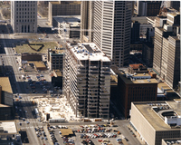 Aerial View of the Gateway One Construction
